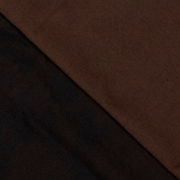 Coffee Double Face Denim